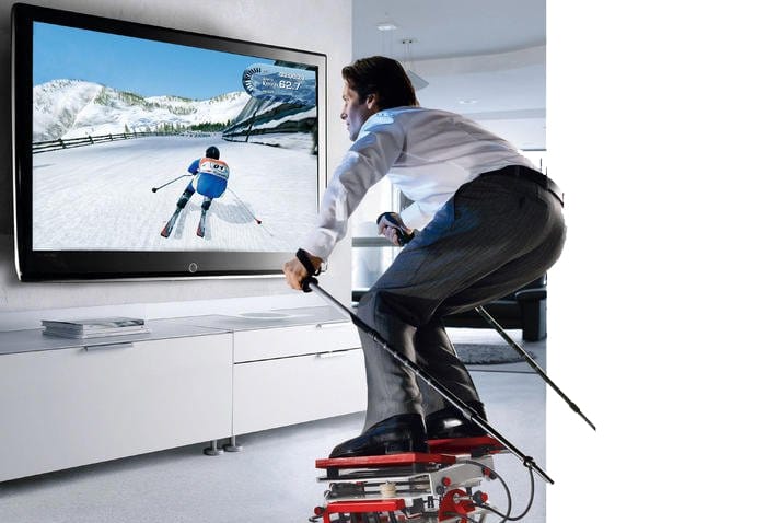 Simulatore di sci professionale SkyGym di Sponino
