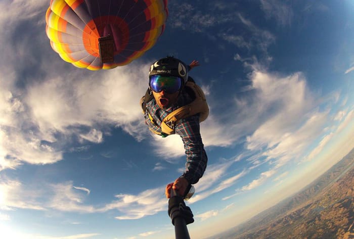 Spettacolari foto scattate con una GoPro