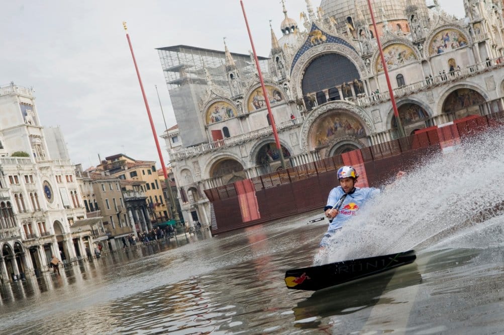 Aqua Alta Surfing: Wakeboarding a Venezia