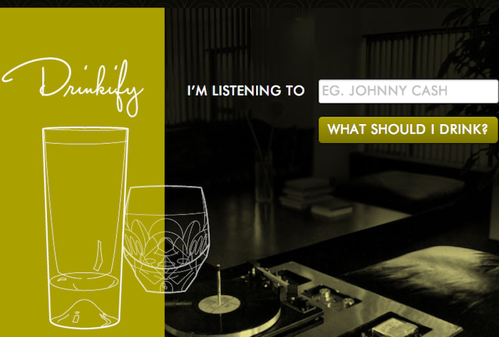 Drinkify: ad ogni musica il drink giusto