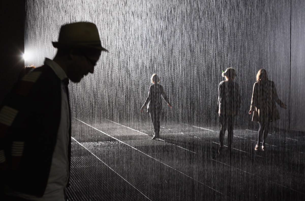 Controllare la pioggia: "Rainroom"