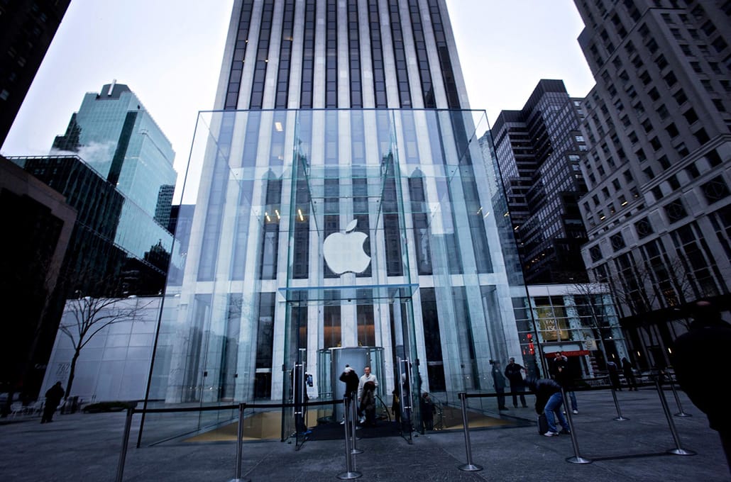 Come viene costruito un Apple Store?
