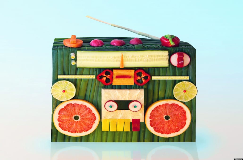 Piccoli oggetti di frutta