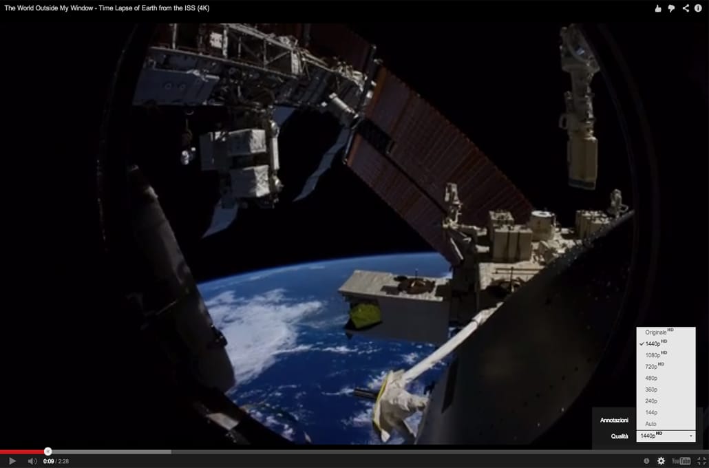 La Terra in time lapse