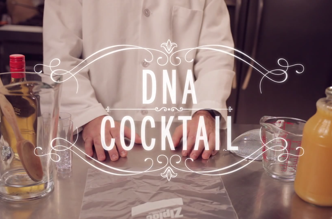 No DNA cocktail, no party!
