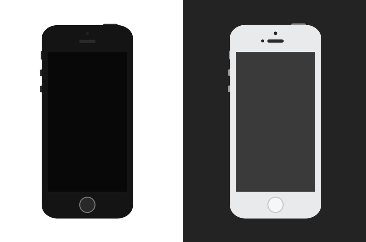 Vettoriale di iPhone 5S by Tasc Mind per i web designer