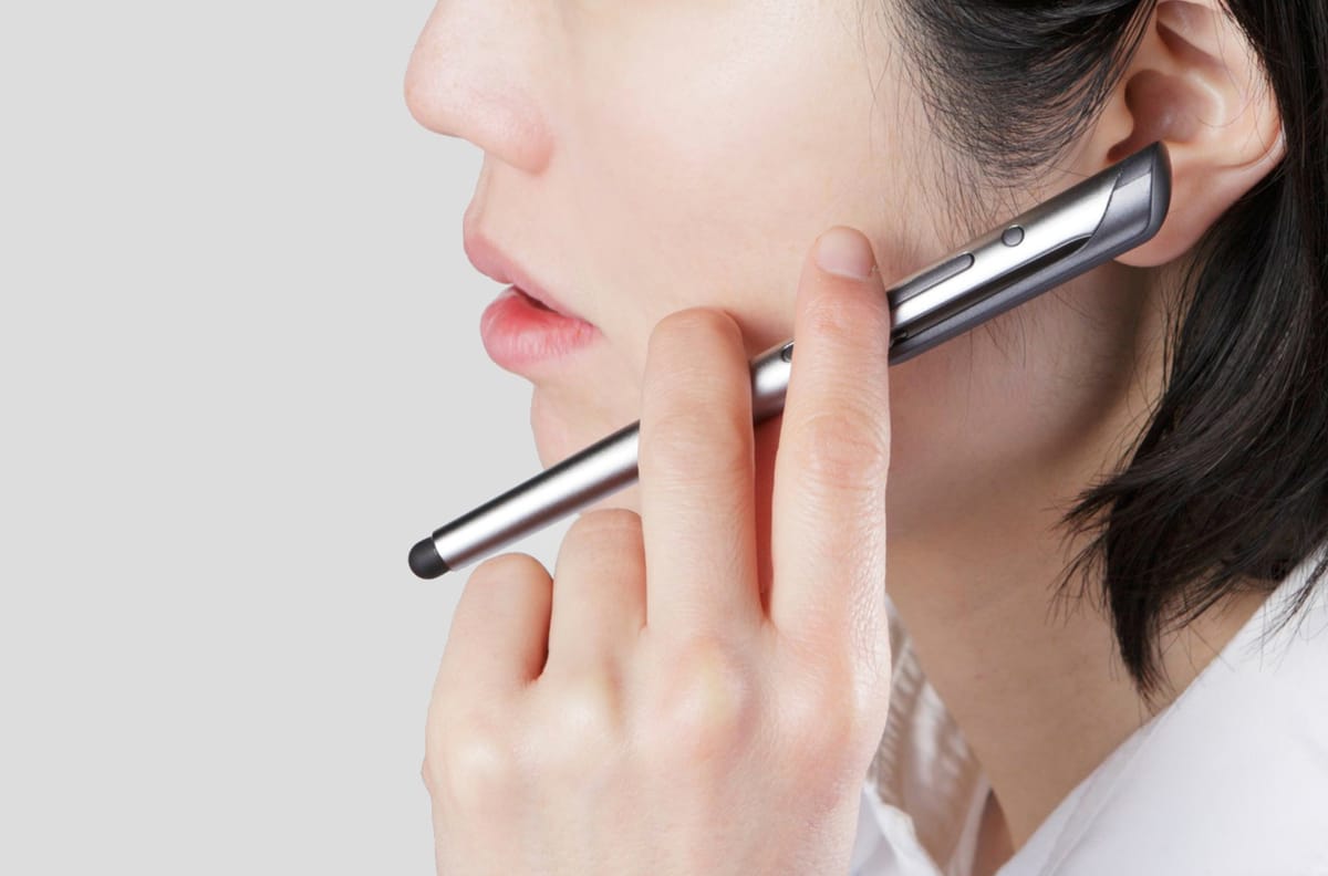 La penna auricolare bluetooth di Elecom