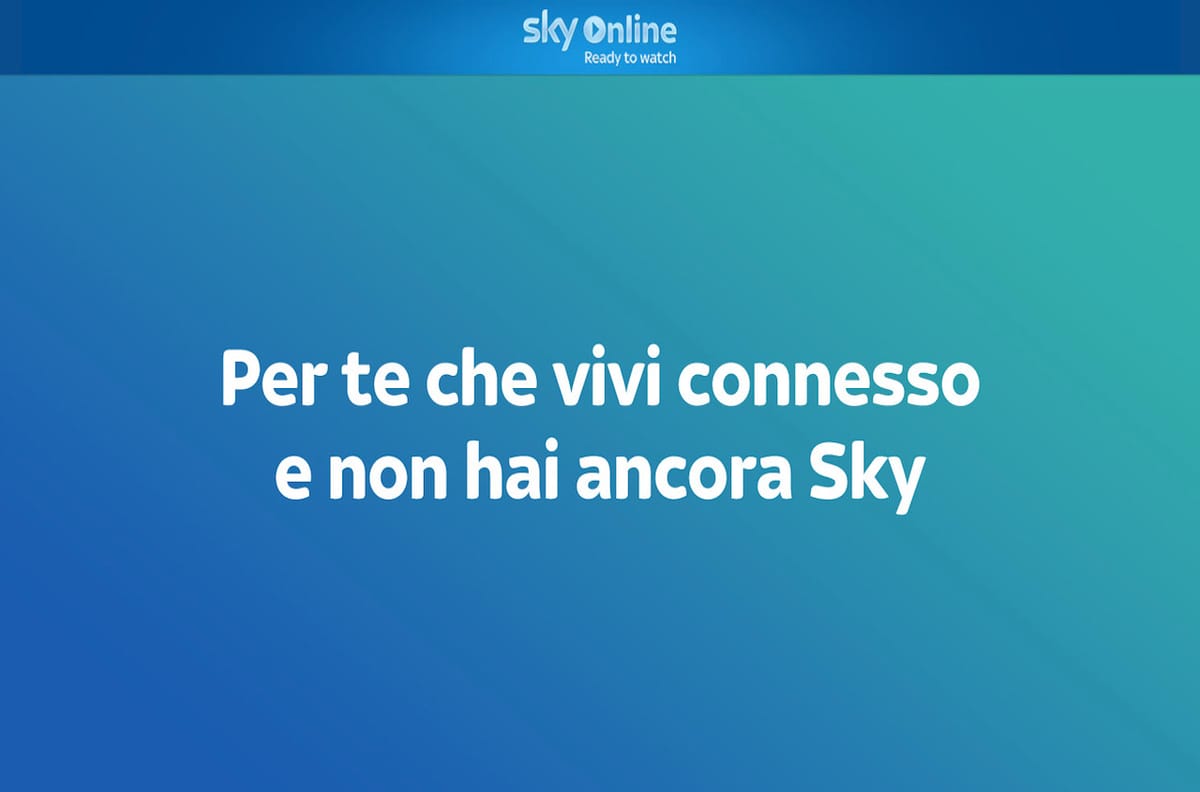 La delusione di Sky Online