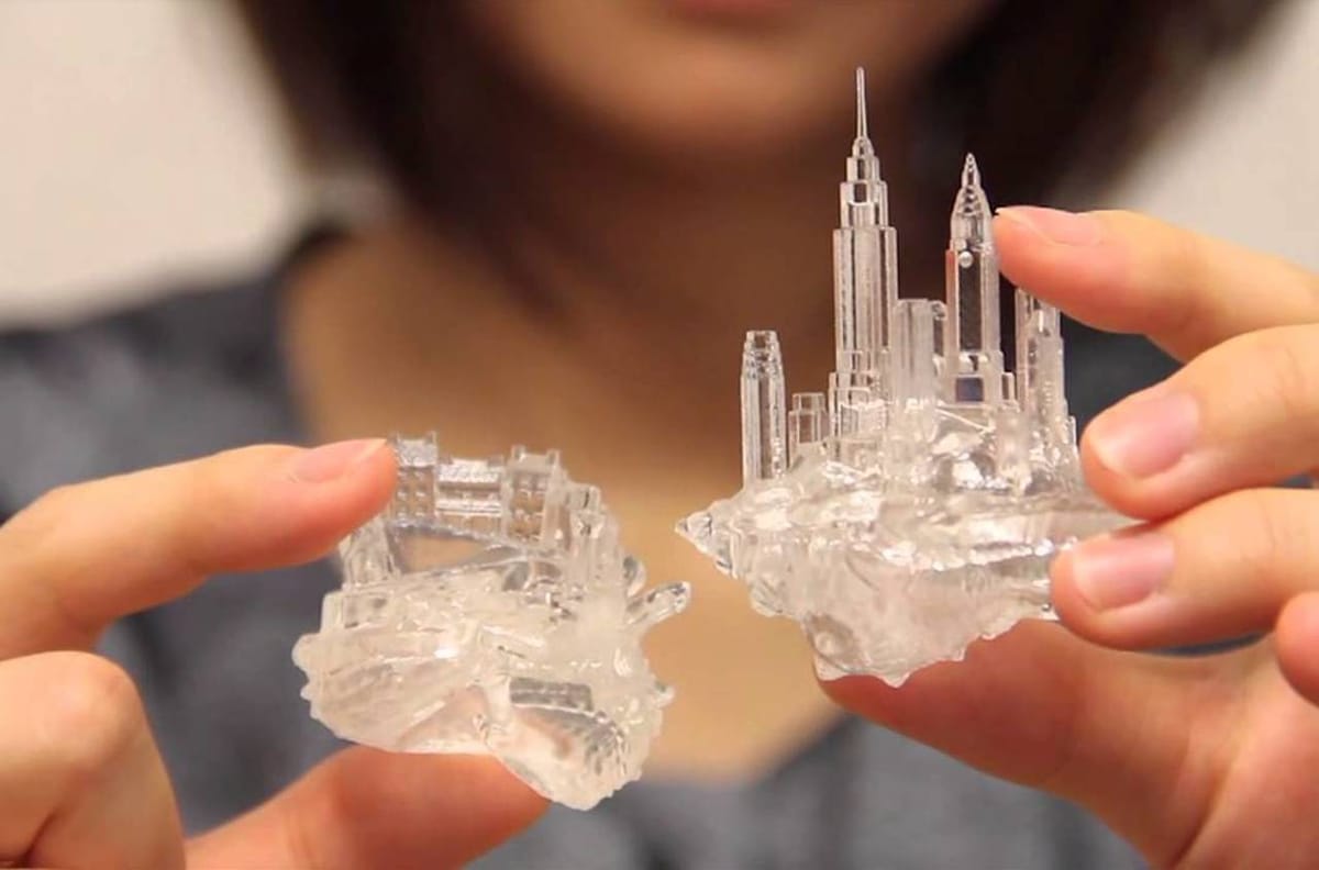 Minuscole "case" stampate in 3D
