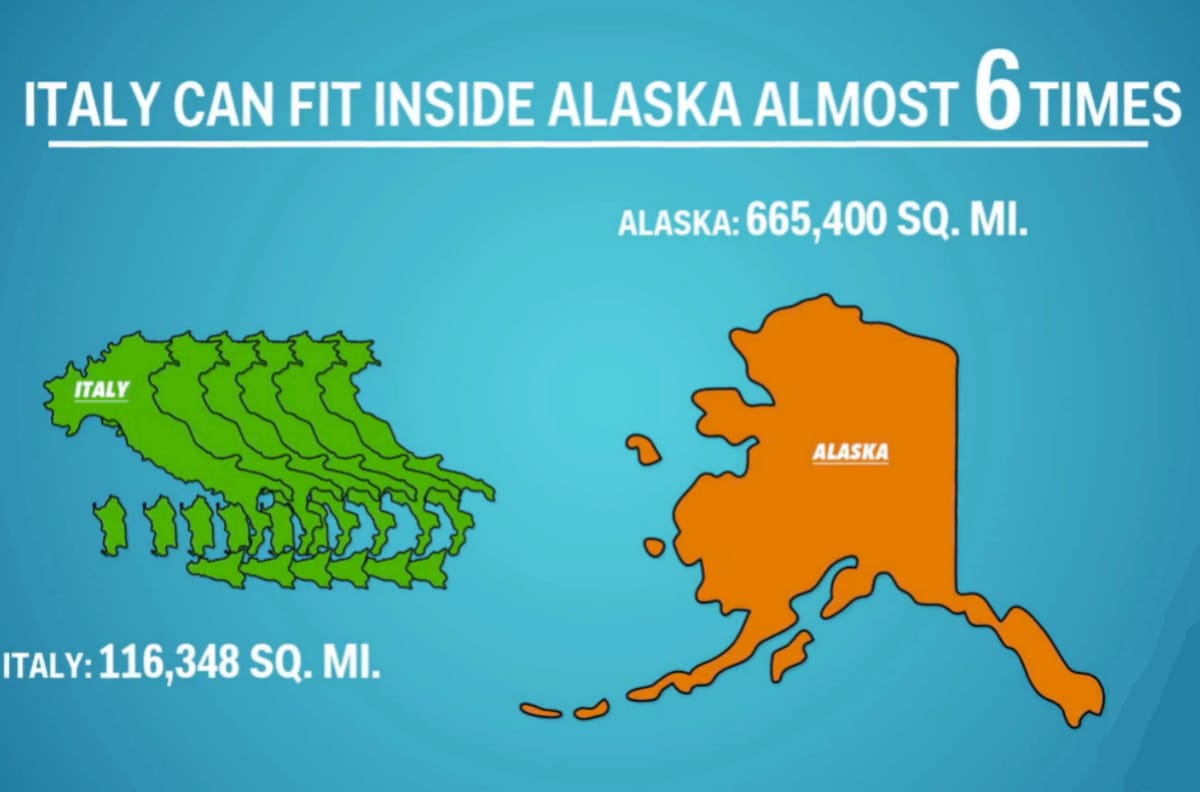 Italia, distretto...d'Alaska