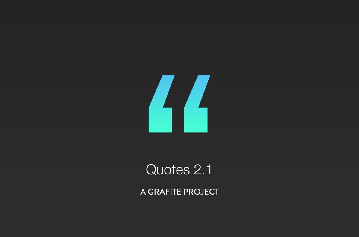 Quotes 2.1: non dimentichiamo mai nulla
