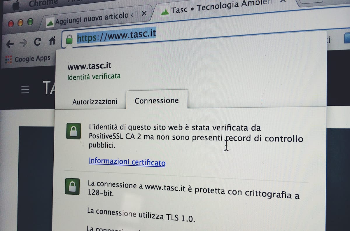 Tasc ora è un posto più sicuro