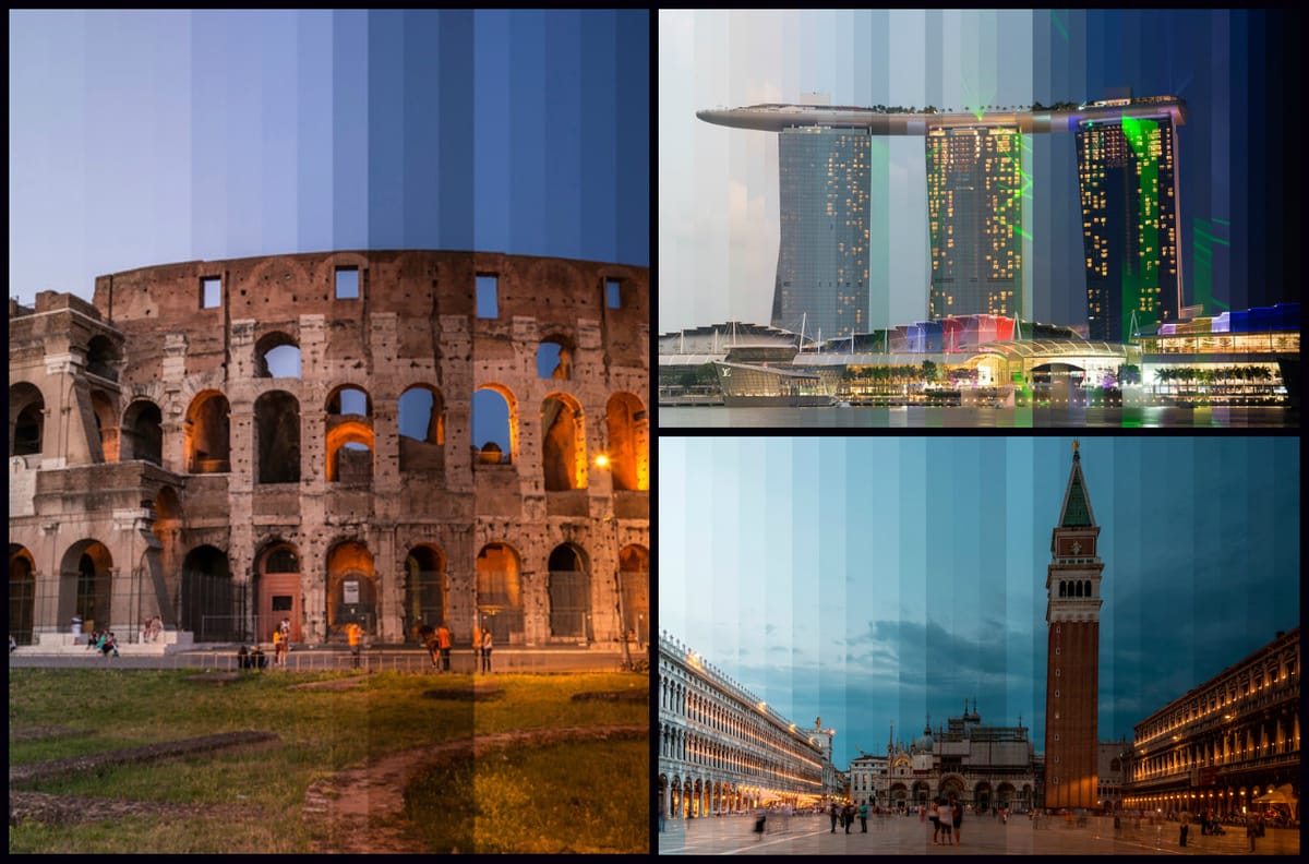 "Time Sliced", i soggetti visti nel tempo