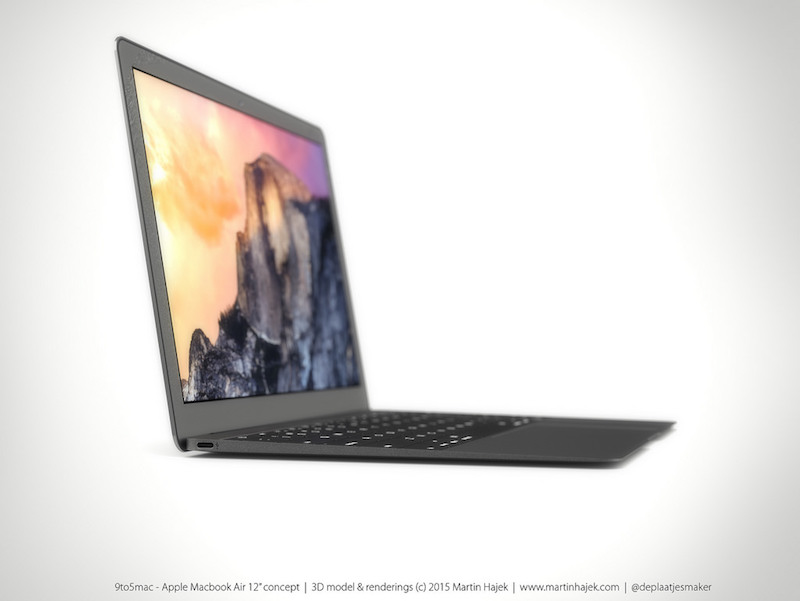 MacBook Air 12 Nero