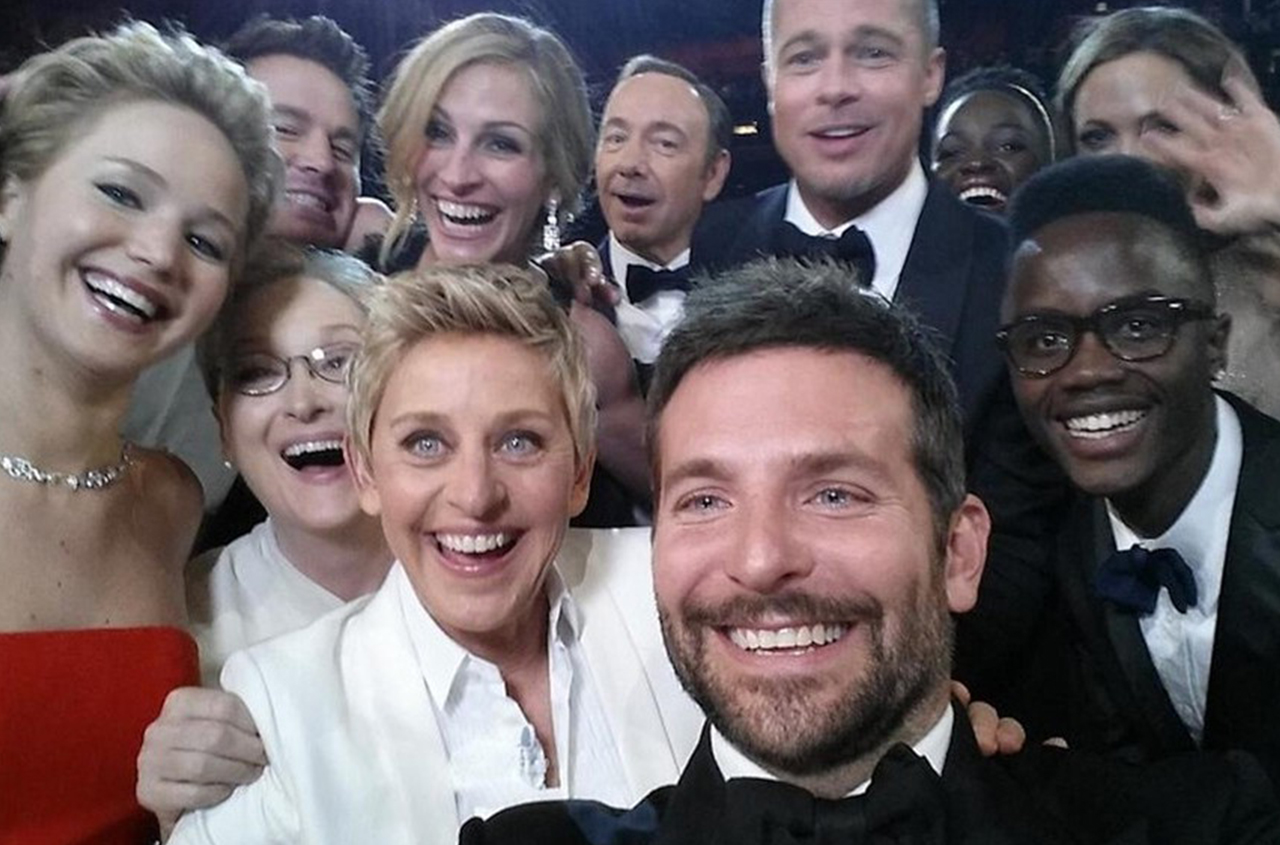 Selfie da Oscar